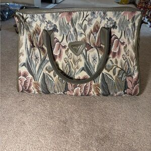 West French Indies Vintage Canvas apothecary bag